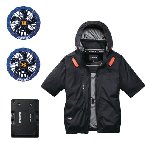 [BURTLE] [�o�[�g��] �G�A�[�N���t�g �����u���]�� + �t�@�� + �V�^30V ���o�b�e���[ �Z�b�g AC2096 �T�C�h�o�b�O AC10�V���[�Y AIRCRAFT 3XL 35�u���b�N+�t�@��