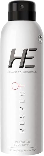 He Advanced Grooming Respect Perfumed Body Spray, 150ml