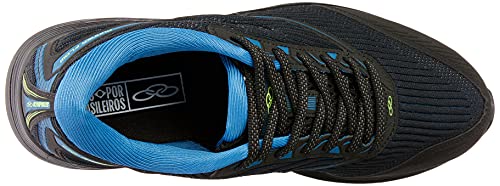Olympikus Runner Flow Tênis, Masculino, Preto/Azul, 40