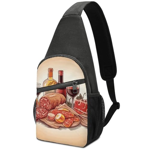 Bolso bandolera cruzado para viaje y senderismo