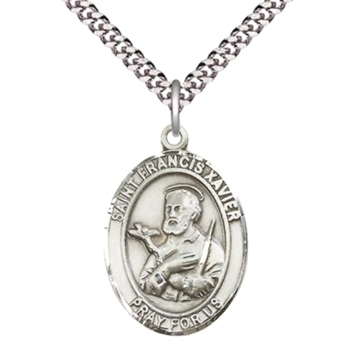 Saint Francis Xavier Men's Pewter Medal Image