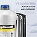 CGOLDENWALL 20L Liquid Nitrogen Container Cryogenic Container LN2 Tank Aluminum Alloy Dewar Liquid Nitrogen Dewar with 6 Canisters and Carry Bag