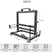 DIY Open Frame PC Chassis, Aluminum Computer Case, Supports MATX Motherboard, Excellent Cooling, Type-C Support