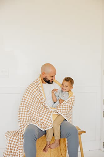 Image of Copper Pearl Jumbo 3-Layer Baby Blanket: Soft Baby Quilts for Boys and Girls | Breathable, Cozy, Toddler Blanket | Baby Quilt for Newborns | 60x72 Premium Material | Vance
