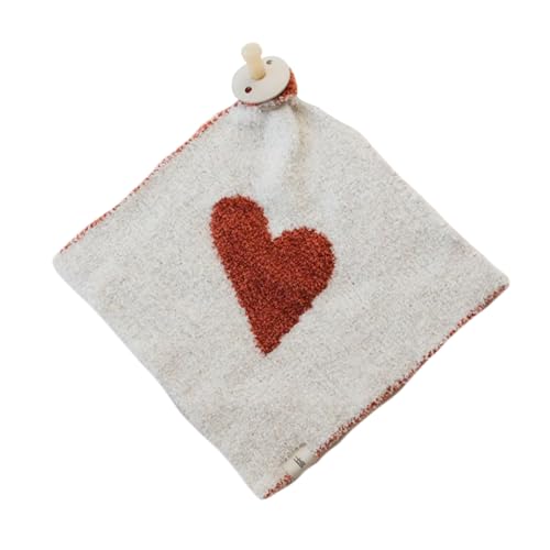 Image of Forever French Baby | Lovey | Pacifier Holder | Lovey Gifts | Boy & Girl | Ideal for Age 0 Months & Up | Microfiber Feather Yarn (Queen of Hearts)