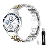 Metal Band Compatible with Oneplus Watch 2/3/2R Smartwatch Women Men, Adjustable Stainless Steel Strap Compatible with Oneplus Watch 2R Replacement Wristband Accessories