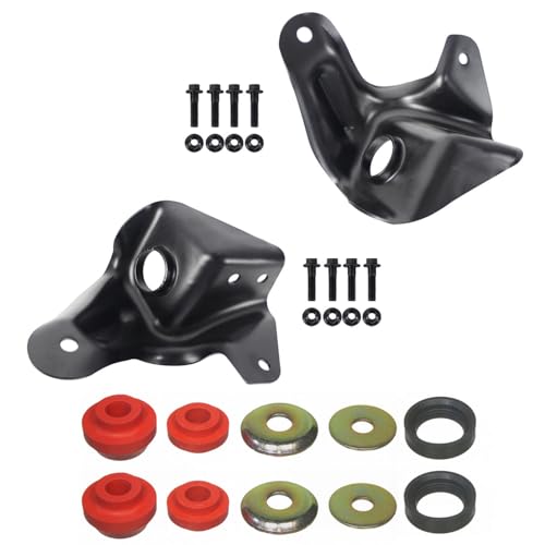 iiLentes Passenger and Driver Side Radius Arm Bracket Control Arm
