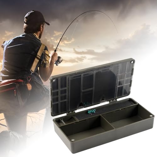 Boîte de pêche pour carpe multifonctionnelle avec compartiments adaptables - 4