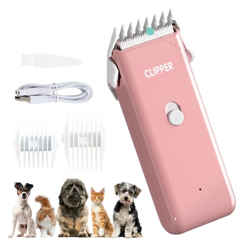 Cortapelos Caninos - Recortadora Y Afeitadora Inalámbrica Silenciosa,Herramientas De Aseo Canino | Para Mascotas, Cachorros, Animales, Patas, Orejas, Cara, Trasero, Cejas Y Hogar