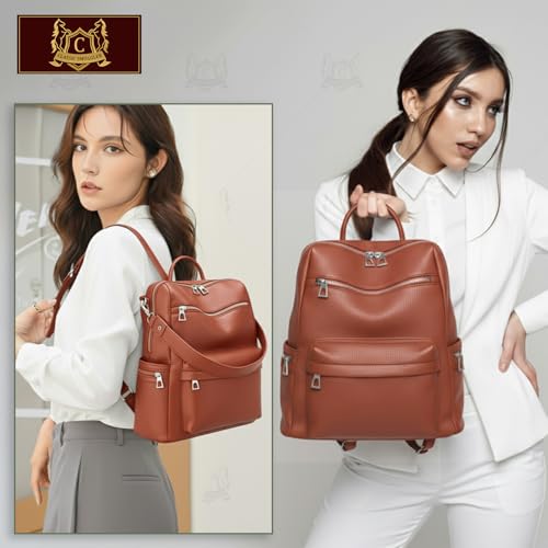 Image of Ethnic Style Waterproof Oxford Backpack for Women & Girls | Fashion Travel Canvas Look Nylon Bag | Large Capacity Printed Laptop Backpack for College