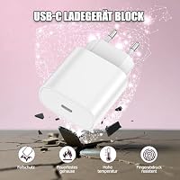 2er-Pack iPad Ladekabel Original und iPad Ladegerät,25W USBC iPad Netzteil – Ansicht 4