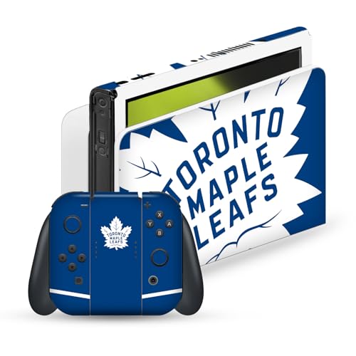 Skin Toronto Maple Leafs Switch OLED pour protéger sa console des rayures au quotidien