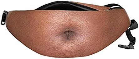 Auyes Dad Bag Fanny Pack Mens Dadbod Belly Waist Hip Packs Bumbag with Adjustable Belt (C)
