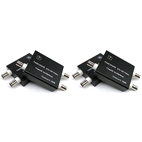 Multiplexeur Vidéo AHD TVI CVI résout le manque de câbles pour caméra de sécurité