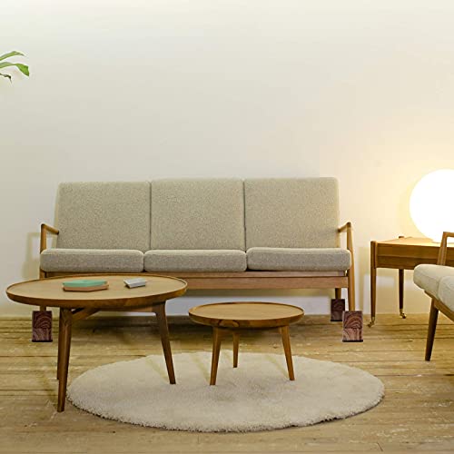 Btsd-Home 3 Inch Wood Bed Risers Furniture Risers Bed Frame Lifters In Heights Of 3 Or 6 Inch Heavy Duty Set Of 4 Square #TOP4