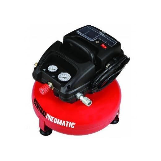 1/3 Horsepower 3 Gallon 100 PSO Oilless Pancake Air Compressor by CENTRAL PNEUMATIC At The Neighborhood Corner Store
