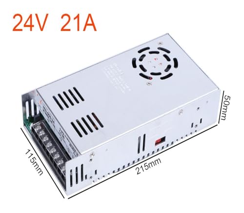 Alimentation à découpage MS-500W 24V robuste en aluminium - 2