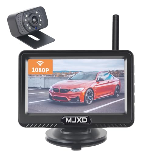 MJXD バックモニター ワイヤレス バックカメラワイヤレス...