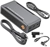 Cargador SlimQ 240W GaN para ASUS ROG Zephyrus G14 G16, incluye cargador para laptop de juegos F240 y adaptador mini ASUS, adaptador de corriente DC compacto con 2 puertos USB-C para viajes y oficina 2