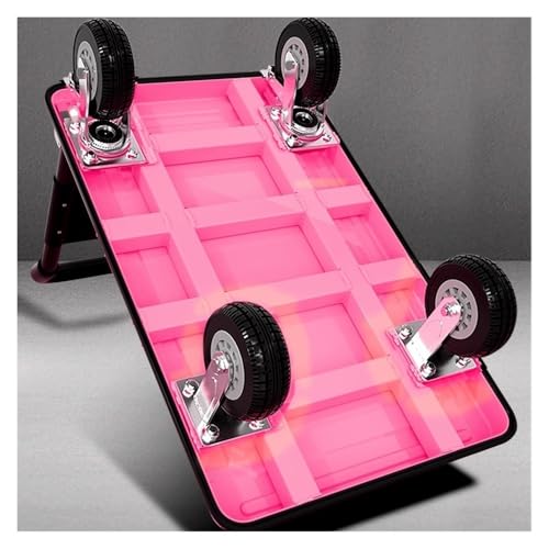 Carretilla ligera plegable con ruedas de goma de 6 pulgadas miniatura 5