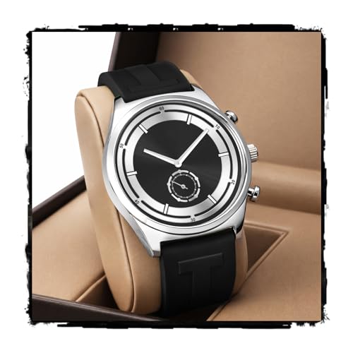 Image of styledose Men's Watch Analog Quartz with Chronograph & Silicone Strap -Casual & Formal Wrist Watch for Men