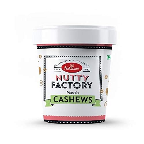 Haldirams Masala Cashews 350g | Masala Cashews Roasted | Premium Salted Whole Cashew Nuts | Rich in Protein | Crunchy & Delicious | Healthy Snacks | Salted Cashew Gift Pack (B0CZ749Q15) Amazon Price History, Amazon Price Tracker