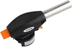 Maçarico Gourmet Culinário Portátil Multiuso Manual Casa Cozinha