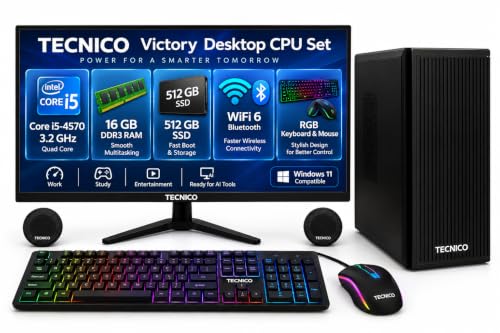 TECNICO Store TECNICO Victory Desktop CPU Set, Core i5-4570, 16GB - Image 2