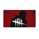 Dead By Daylight デッド バイ デイライト マウスパッド 大型 デスクマット ゲーミング マウス対応 厚さ2mm おしゃれ 丈夫 滑り止め 多機能 耐久性 パソコンマット 耐熱 傷や汚れに強い 学習机 デスク周り オフィス 自宅用 装飾用 40X75cm