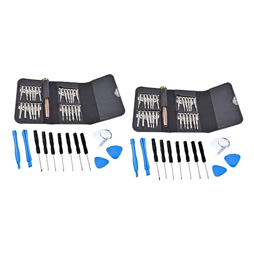 OSALADI 2 Sets 37 Pcs Repair Tool Laptop Screwdriver kit Removal Tool Watch Cell Phone Metal Disassembly Group Electronics Magnetic Driver Kit Toolkit Computer Tablet Electronic