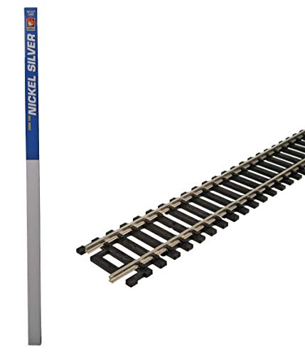 Life Like Code 100 Nickel Flex Track (5 Pack), Silver #TOP4