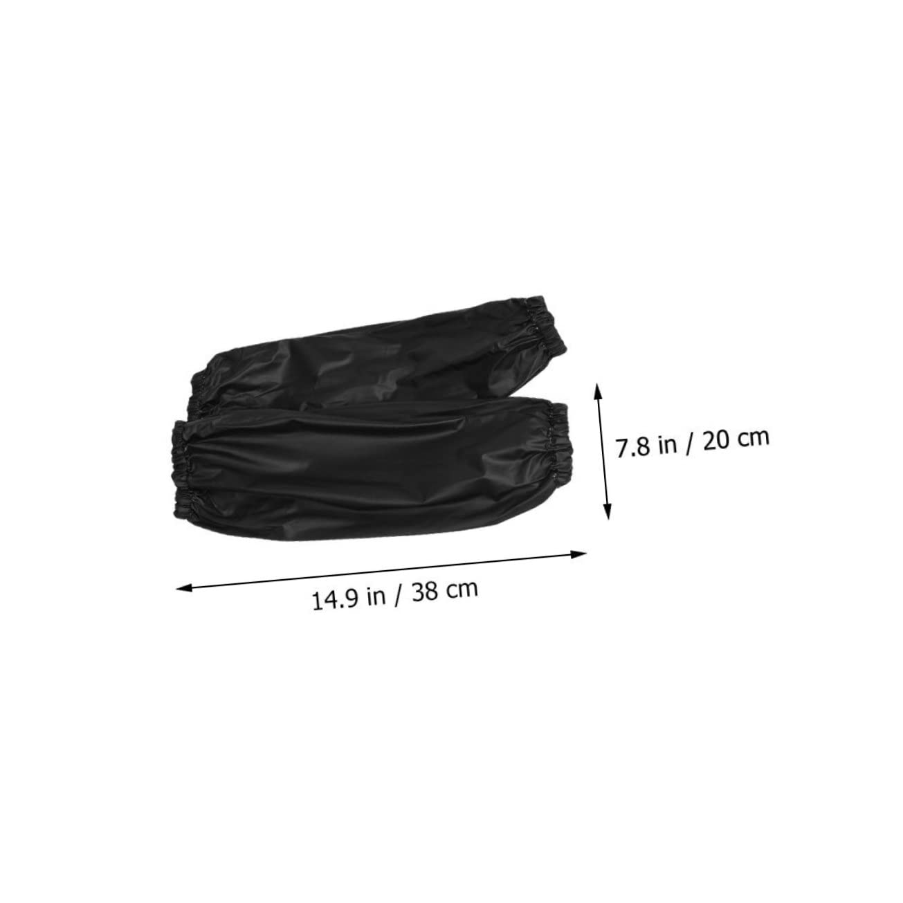 Alipis Elastic Pvc Waterproof Sleeves 3 Pairs Oilproof Arm Protectors for Kitchen Cleaning Home Work Oversleeves
