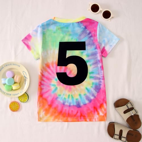 Image of GLIGLITTR Its Me Hi Im The Birthday Girl Shirt Kids Letter Print Birthday Party T-Shirt Outfit for Girls Gift Top 5-10 Years