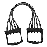 SUPVOX Expansor de Pecho Ajustable con Resorte Equipo de Entrenamiento Fitness para Casa y Gimnasio Manijas Antideslizantes Resistencia Variable para Fortalecer Pecho y Tren Superior