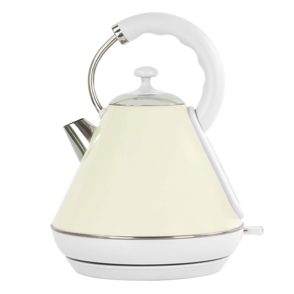 1.8L Electric Kettle Rapid boil 360 rotation base (Cream)