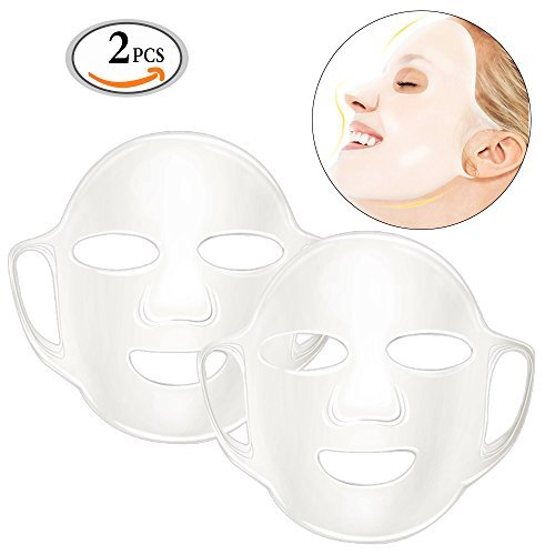 OR Pure Reusable Silicon Mask Preventing Evaporation of the Essence of Mask Steam Mask Random Color 2 Pack