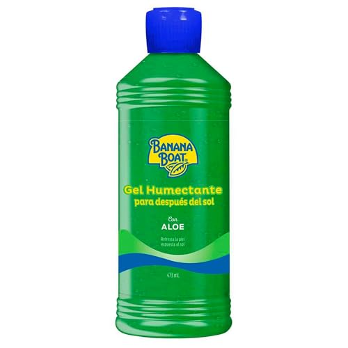 Banana Boat – Pós-Sol Aloe Vera Gel 453g | Hidratação Refrescante com Vitamina E, Conserva o Bronzeado e Evita Escamação