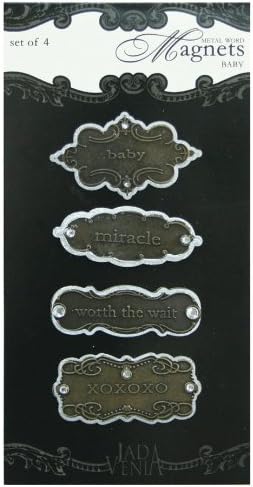 Kindred Hearts / Jada Venia - Metal Magnet Pack (Set of 4): "Baby" - #3-104