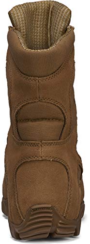 Belleville Tactical Research Khyber Tr550 8 Inch Combat Boots For Men - Lightweight Hot Weather Multi-Terrain Army Ocp Acu Coyote Brown Leather And Nylon With Vibram Traction Outsole, Coyote - 7 R #TOP4