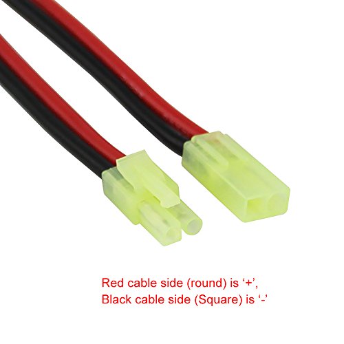 Oliyin 3Pairs Compatible Withmini Tamiya To Deans T Plug T-Plug Male Female 14Awg 3.93Inch Soft Silicone Wire Switch Cable Connector(Pack Of 3) #TOP1