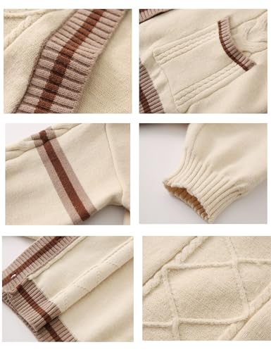 Xunger Women’s Kawaii Cardigan JK School Uniform Sweater Cute Long Sleeve Button Up Clothes with Pockets4