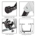 Bike Lane Trainer Bicycle Indoor Trainer Exercise Machine Ride All Year Around with 850 Gram Machined Steel Flywheel for The Most Natural Pedal Feel