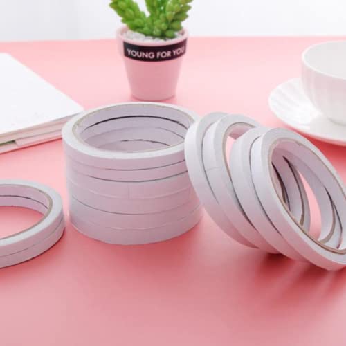 2 un Fita dupla face de papel adesiva 12 mm x 30 m Escolar Escritório Papel Fixa