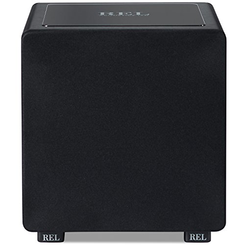 Rel Acoustics Ht/1205 Subwoofer, Ht-Air Wireless Compatible, Line Grained Black Composite #TOP3