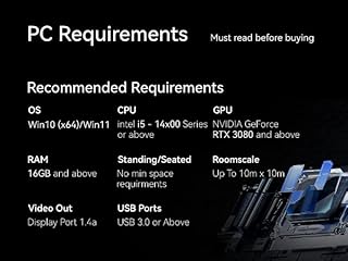 Pimax Crystal Super PCVR Headset Version a Pagamento Completo - 50 PPD, Risoluzione Ultra Chiara 3840x3840 per occhio, Campo Visivo Ampio di 127°, per Simulatori di Volo e Giochi VR