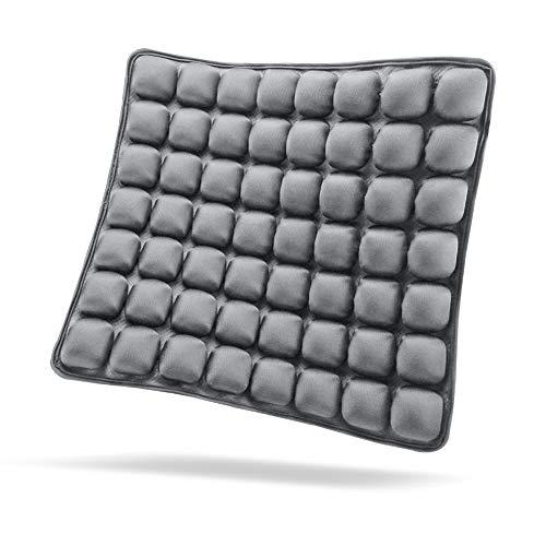 SUNFICON Inflatable Air Seat Cushions Portable Breathable Comfort Cushion Car Seat Office Chair