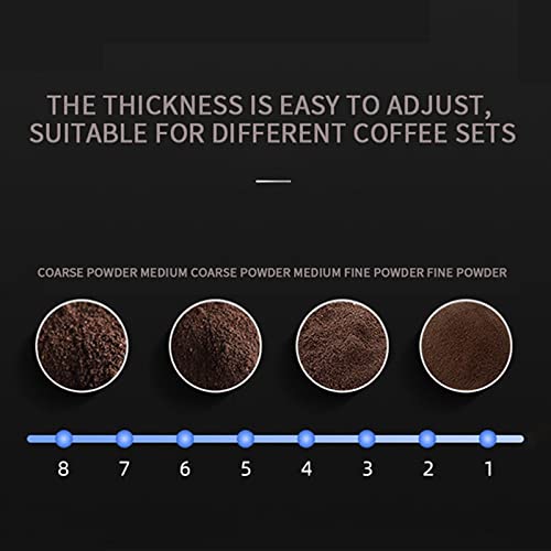 Feixunfan Kaffeemühle Automatische Elektrische Kaffeemühle Kleine Hausschleifeinstellung Kaffeebohnenmühle für Kaffee… – Bild 7