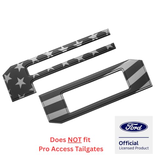 EyeCatcher Premium Tailgate Letter Insert Kit for 2021-2026 Ford F-150 (Black USA Flag) by EyeCatcher - Used condition - Image 7