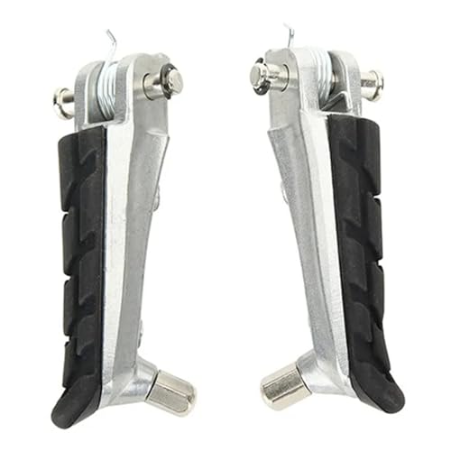 Pédales de moto avant pour CBR600F repose-pieds robustes en alliage d'aluminium brossé