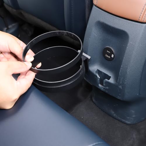 Image of CHEAYAR Rear Trash Bag Holder Expander Organizer Compatible with Ford Maverick 2022 2023, Car Garbage Bin Wastebasket Hanging Integrated Tether System FITS Slot Interior Accessories